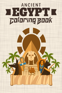Ancient Egypt Coloring Book
