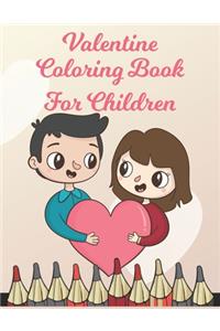 Valentine Coloring Book For Children