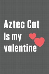 Aztec Cat is my valentine
