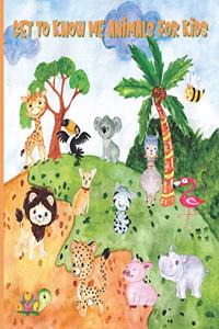 Get To Know Me Animals For Kids