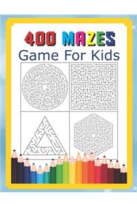 400 Mazes Game For Kids