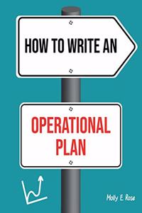 How To Write An Operational Plan