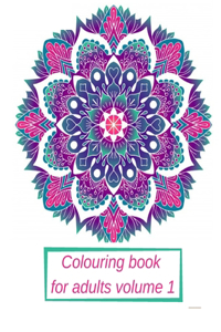 Colouring book for adults volume 1