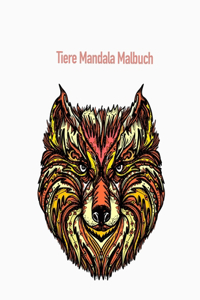 Tiere Mandala Malbuch