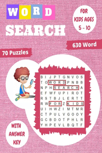 Word Search for Kids for Ages 5-10