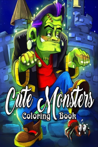Cute Monsters Coloring Book