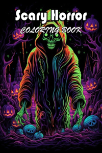 Scary Horror Coloring Book for Adult