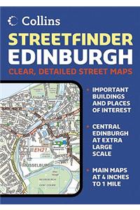 Edinburgh Streetfinder Colour Atlas