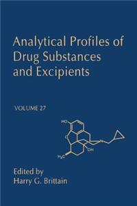 Analytical Profiles of Drug Substances and Excipients