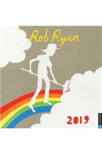 Rob Ryan 2019 Square Wall Calendar