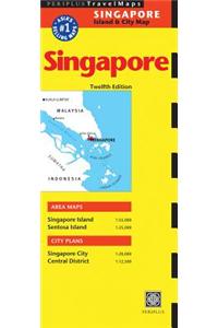 Singapore Island & City Map