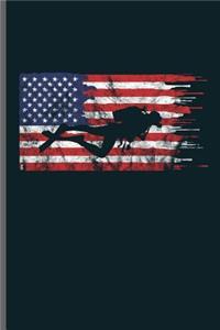 American Flag Scuba Diving
