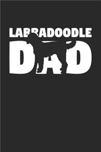Labradoodle Notebook 'Labradoodle Dad' - Gift for Dog Lovers - Labradoodle Journal
