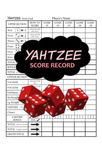 Yahtzee Score Record