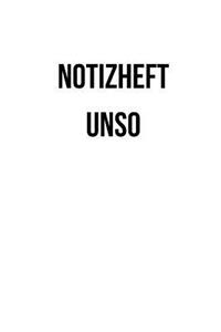 Notizheft unso