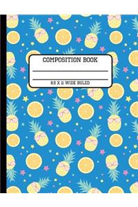 Composition Book Wide Ruled