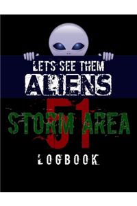 Let's See Them Aliens Storm Area 51 Logbook