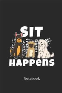 Sit Happens Notebook