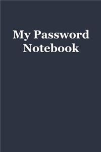 My Password Notebook