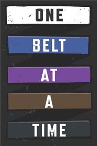 One Belt At A Time