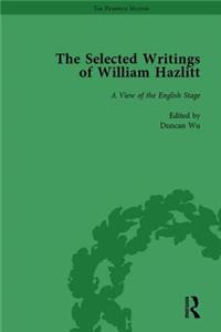 Selected Writings of William Hazlitt Vol 3