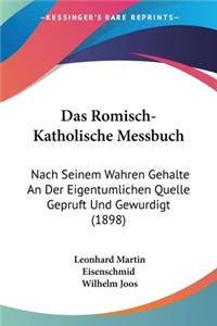 Romisch-Katholische Messbuch