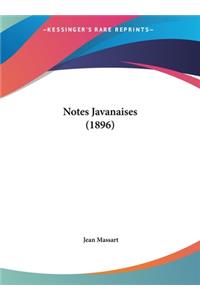 Notes Javanaises (1896)