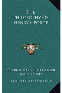 The Philosophy Of Henry George