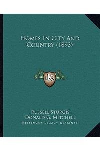 Homes in City and Country (1893)