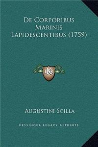 De Corporibus Marinis Lapidescentibus (1759)