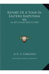 Report Of A Tour In Eastern Rajputana V6