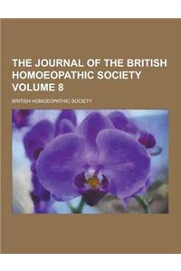 The Journal of the British Homoeopathic Society Volume 8