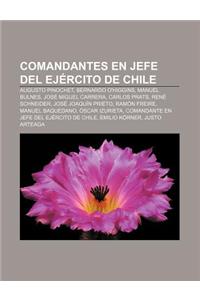 Comandantes En Jefe del Ejercito de Chile