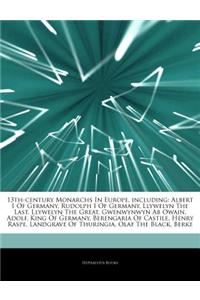 Articles on 13th-Century Monarchs in Europe, Including