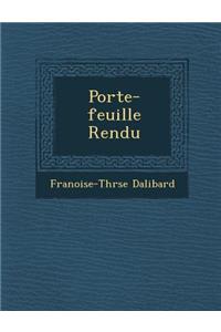 Porte-Feuille Rendu