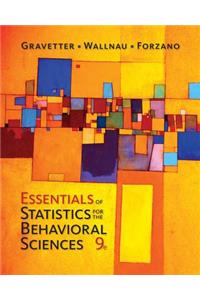 Mindtap Psychology, 2 Terms (12 Months) Printed Access Card for Gravetter/Wallnau/Forzano's Essentials of Statistics for the Behavioral Sciences, 9th