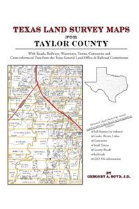 Texas Land Survey Maps for Taylor County