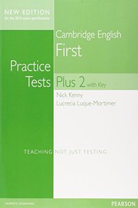 Cambridge First Volume 2 Practice Tests Plus New Edition Students' Book with Key