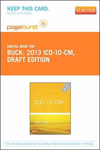 2013 ICD-10-CM Draft Edition - Elsevier eBook on Vitalsource (Retail Access Card)