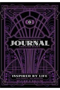 Inspirational Guided Daily Journal Undated Diary