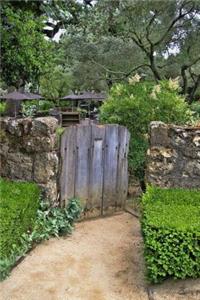 A Charming Weathered Wooden Garden Gate Journal