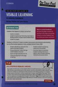 BUNDLE: Clarke: The On-Your-Feet Guide to Visible Learning: In-Lesson Feedback: 10 Pack