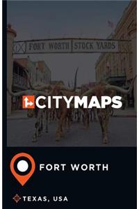 City Maps Fort Worth Texas, USA