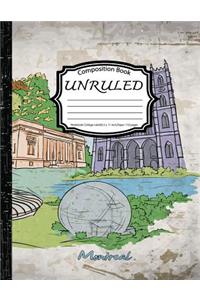 Unruled Composition Book