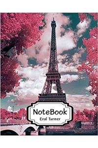 Notebook Red Eiffel
