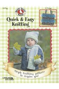 Gooseberry Patch Quick & Easy Knitting