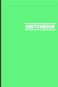 Sketch Book Green Cover