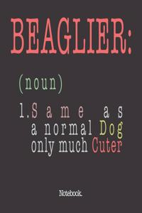 Beaglier (noun) 1. Same As A Normal Dog Only Much Cuter