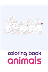 coloring book animals