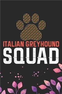 Italian Greyhound Squad